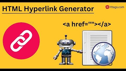 HTML Hyperlink Generator | Free Online Hyperlink HTML Generator | HTML Link Code Generator