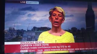 Angela Smith MP refers to Jeremy Corbyn as "a dead man walking" days after the murder of Jo Cox MP