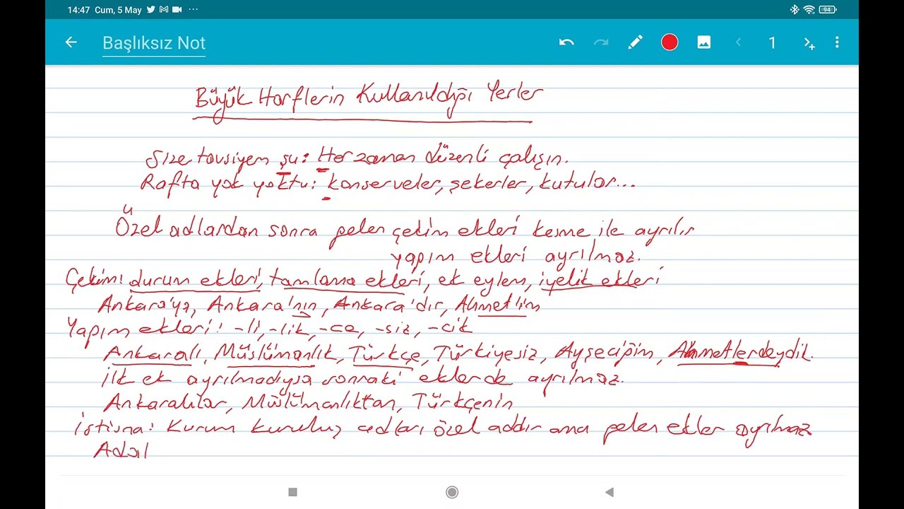 ne olur ne olmaz videoları 2/yazım kuralları, büyük harflerin kullanılışı