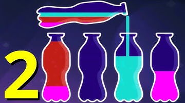 🧩 Water Sort Club - Puzzle Game 🧩 GAMEPLAY Part 2 Levels 16-26 (Android, iOS)