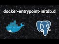 How to create a docker postgres image with preloaded data docker postgres coding