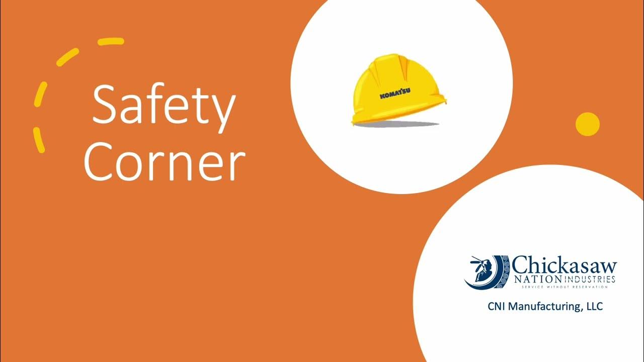 CNI Manufacturing Safety Corner Tool Safety YouTube
