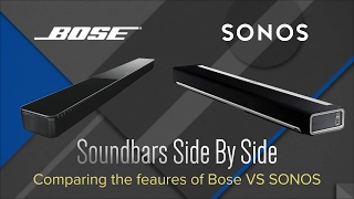 Side by Side: Sonos Playbar Bose - YouTube