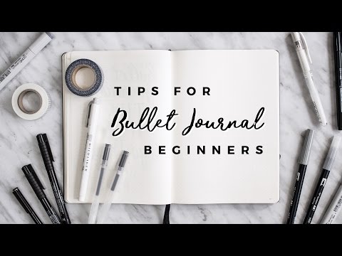 Video: Nybegynnerguide For Bullet Journals