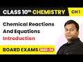 Introduction  chemical reactions and equations  class 10 chemistry