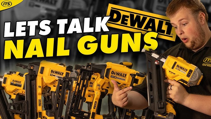 I bought the Dewalt Cordless Brad Nailer. I didn't expect THIS