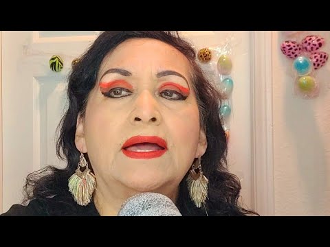 ASMR Maquillandome de Café y Rojo, como sea (dedicado)