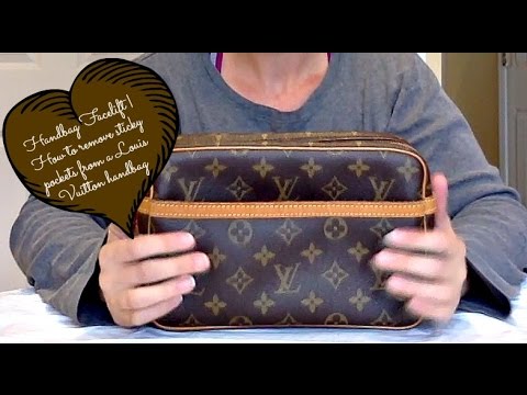 Handbag Facelift  How to Clean the Interior of Your Louis Vuitton