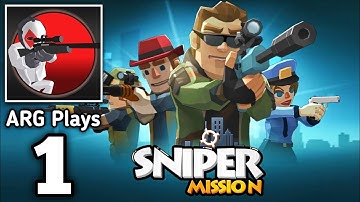 Sniper Mission - Shooting Games Gameplay Walkthrough Part 1 - Android, iOS 