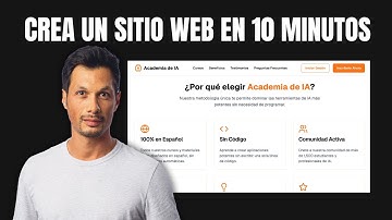 Crea tu sitio web en 10 minutos usando V0 de Vercel - Academia de IA