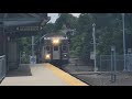 MBTA Rotem cab car #1841 enters Holbrook/Randolph with a mini horn show!