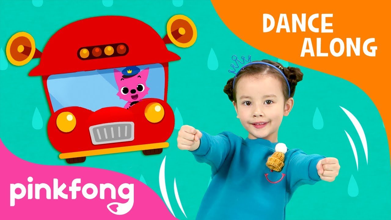The Wheels on the Bus | Dance Along | Car Song | Pinkfong Songs for Children
