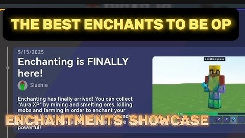 NEW UPDATE! Enchanting Guide!!