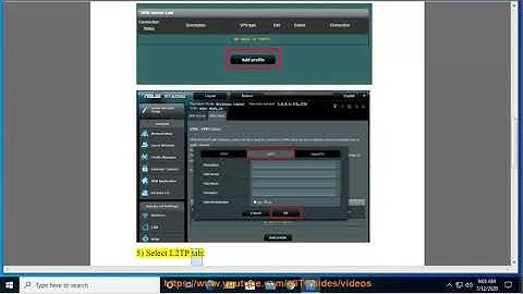 Set up SwitchVPN on Asus Router via L2TP
