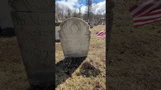 Headstone of James Loomis died 1779 - Lanesborough MA #cemetery