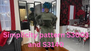 Simplicity Pattern S3003 and S3140 For the Curvy Women/ soshirleylikefashion 💕2026