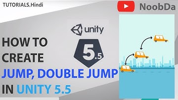 6. Unity 5.5, 2D Game - Jump, Double Jump
