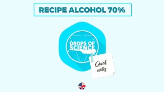 Recipe alcohol 70%