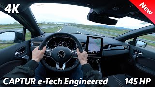 Renault Captur 2023 POV Test Drive in 4K (e-Tech Engineered 145 Full Hybrid)