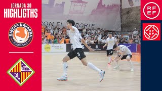 Resumen #PrimeraDivisiónFS | ATP Iluminación Tudelano 6 - 3 Mallorca Palma Futsal | Jornada 30