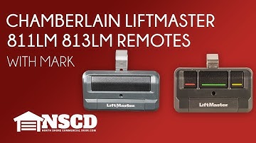 Tech Talks: Chamberlain LiftMaster 811/813LM