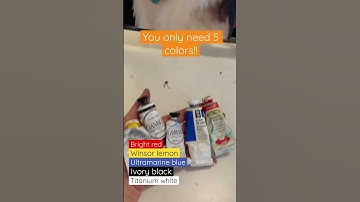 You Only Need 5 Colors!!