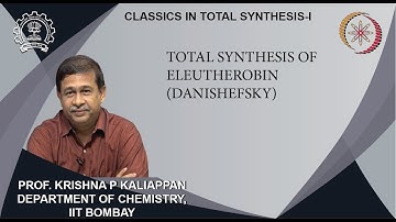 Lecture 51: Total synthesis of Eleutherobin (Danishefsky)