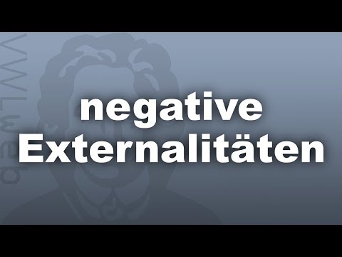 Video: Wer ist von Externalitäten betroffen?