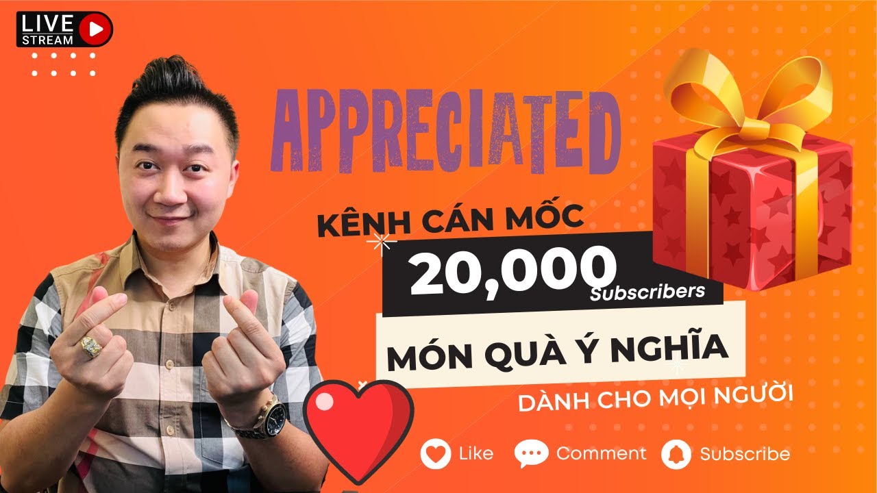 Cán mốc 20,000 subscribers. Món quá ý nghĩa dành cho... - youtube