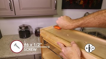 448 Soft-Close Base Organizer | Installation