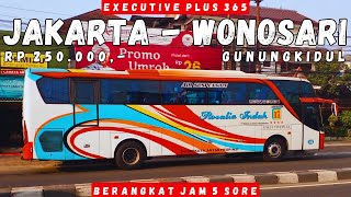 Trip Rosalia Indah 365 #1❗ JAKARTA ke WONOSARI Naik Bus 200rb-an Executive Plus | Berangkat Sore screenshot 5