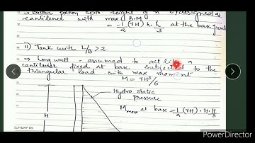CE 304 DCS-II MODULE 5-PART 3( Rectangular water tank)