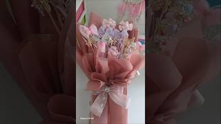 Pinterest Bouquet Cute Hair Clip Bouquet | DIY Gift idea for Girls #viral #shorts