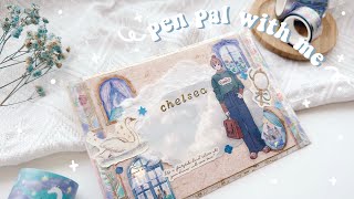 🦢 pen pal with me #29 // fairytale theme ft. notebook therapy