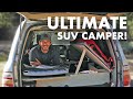 I built the ultimate offroad suv camper full walkthrough