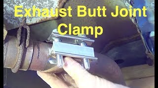 Exhaust Pipe Butt Joint Band Clamp