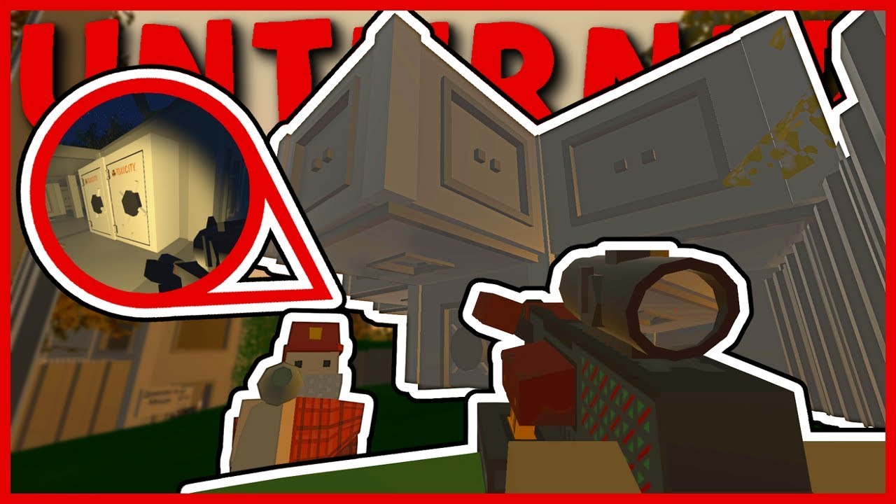 MODDED DOUBLE BASE RAID! SECRET LOCKER UNDER THE MAP? (Unturned Base