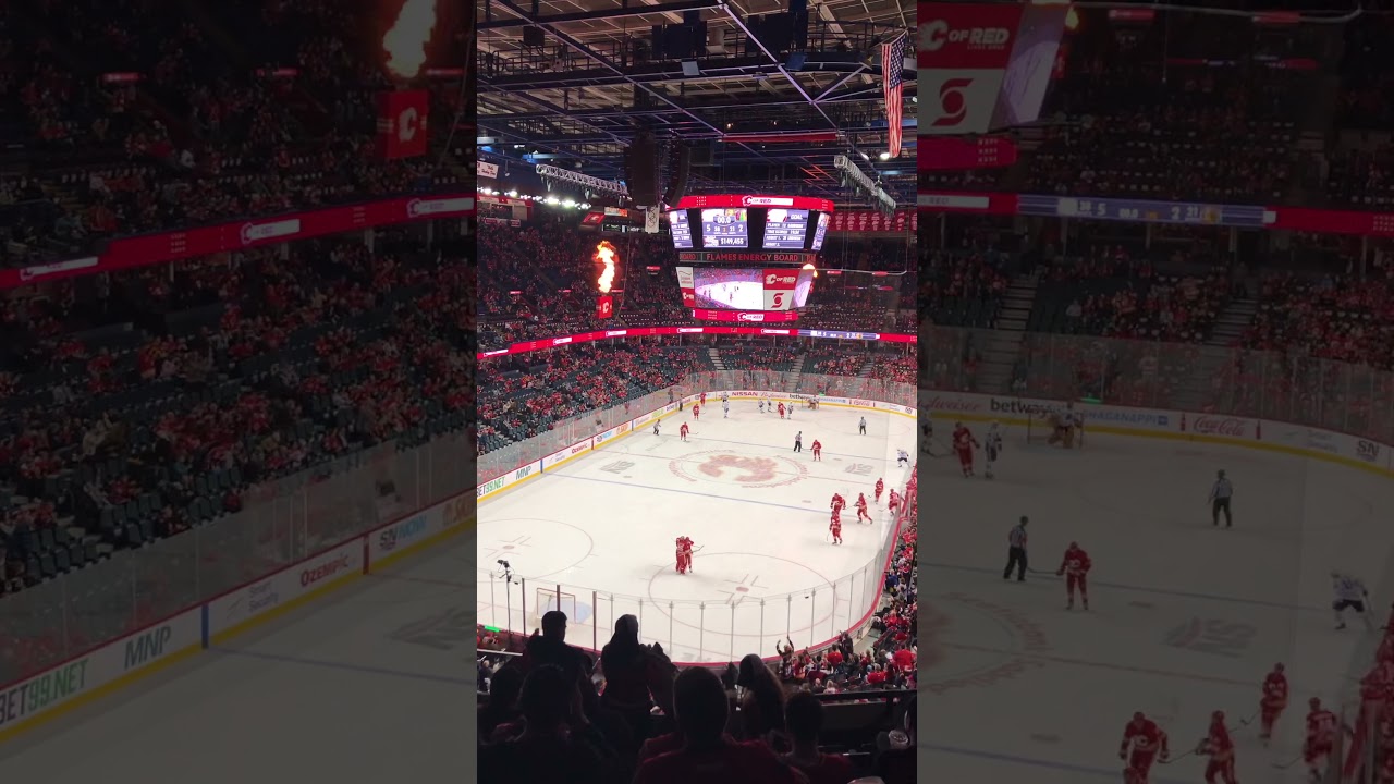 calgary-flames-2021-22-win-horn-live-youtube