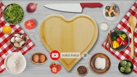 Cooking intro template | free to use | no text no copyright | Happy Quisinera