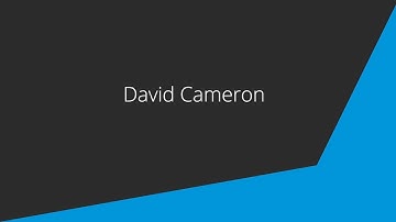 David Cameron