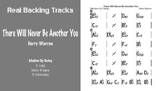 There Will Never Be Another You - Real Jazz Backing Track - Jazz Play Along -