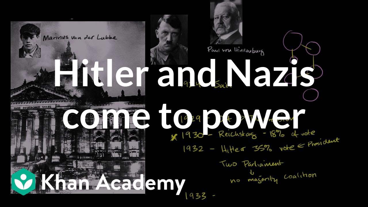 Реферат: The Rise To Power Of Hitler And