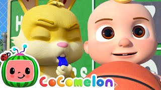 Basketball Song (Playoff Edition)| Cocomelon - Nursery Rhymes | Fun Cartoons For Kids | Moonbug Kids