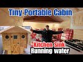 Tiny cabin finished inside 