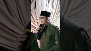 Pasha ungu menanyikan di panggung respsi pernikahan #shorts #musik