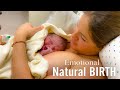 Emotional Natural BIRTH VLOG *Raw and Real* ► | Unmedicated Labor and Delivery 1st Baby!