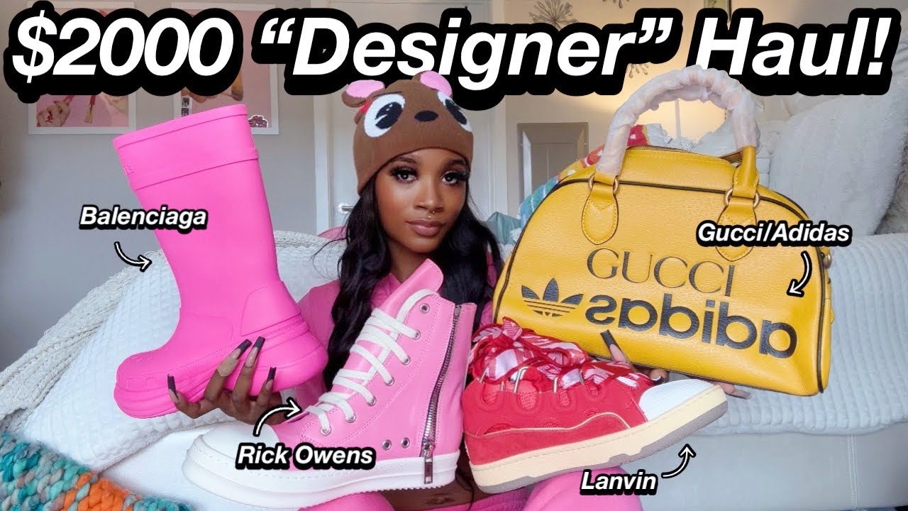 $2000 “Designer” Haul | How To Look Expensive on a Budget | Baddie On A Budget!!!