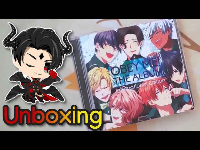 Obey Me「The Album」#Unboxing class=