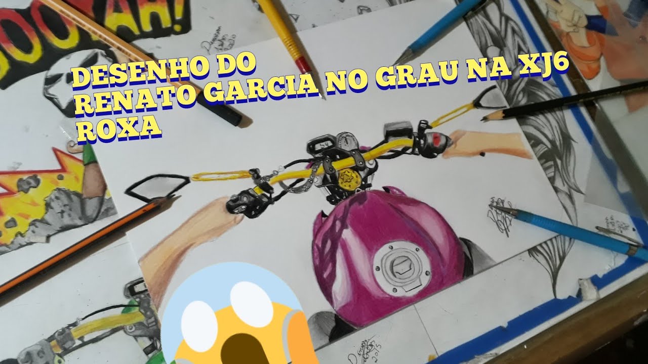 Speed drawing do RENATO GARCIA no GRAU 