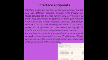 VPC endpoints in AWS #shorts #aws #awscertification
